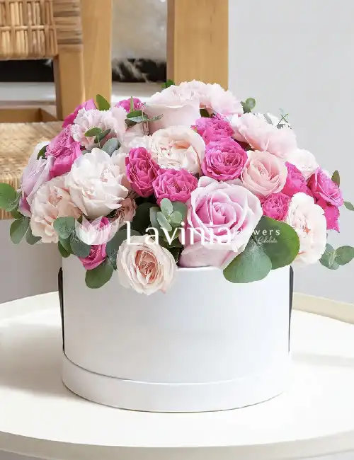 KUTUDA PEMBE SOFT GÜLLER