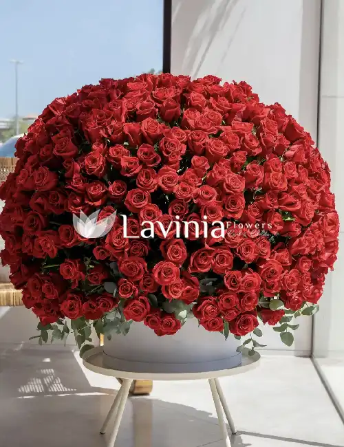 RED ROSE ARANJMAN