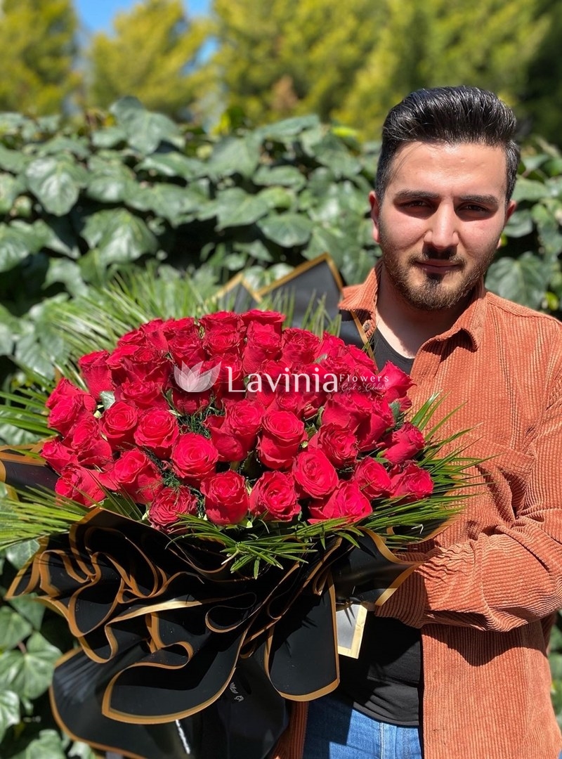41 Gül Buketi İthal 
